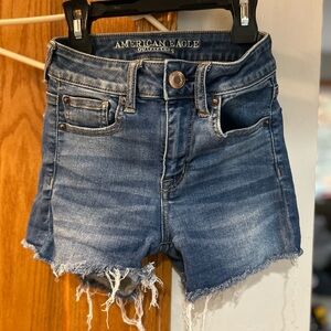 American Eagle Blue Denim Shorts
